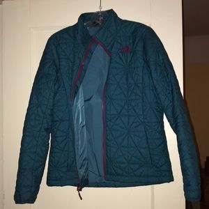 North face quilted jacket